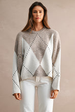 Load image into Gallery viewer, Argyle Sweater
