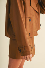 Load image into Gallery viewer, Trench Set Jacket (Chestnut)
