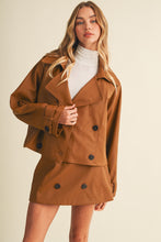 Load image into Gallery viewer, Trench Set Jacket (Chestnut)
