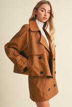 Load image into Gallery viewer, Trench Set Jacket (Chestnut)
