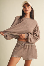 Load image into Gallery viewer, Mocha Striped Set (Top)
