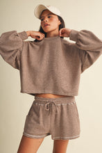 Load image into Gallery viewer, Mocha Striped Set (Top)
