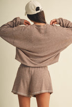 Load image into Gallery viewer, Mocha Striped Set (Top)
