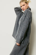 Load image into Gallery viewer, Julie Knit Set Mock Neck (Charcoal)
