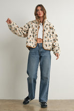 Load image into Gallery viewer, Neutral Floral Fleece
