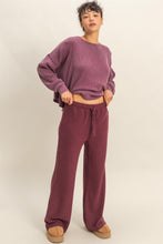 Load image into Gallery viewer, Merlot Knit Pants
