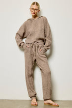 Load image into Gallery viewer, Cable Knit Bliss Set Hoodie (Mocha)
