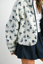 Load image into Gallery viewer, Blue Floral Fleece
