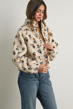 Load image into Gallery viewer, Neutral Floral Fleece
