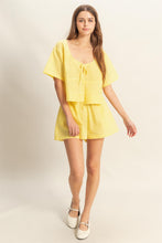 Load image into Gallery viewer, Gingham Set Top (Yellow)
