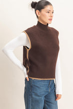 Load image into Gallery viewer, Two Tone Sweater Vest
