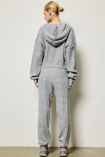 Load image into Gallery viewer, Cable Knit Bliss Set Pants (Grey) PREORDER
