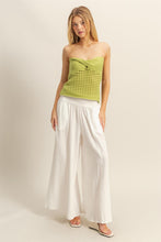 Load image into Gallery viewer, Crochet Tube Top (Lime)
