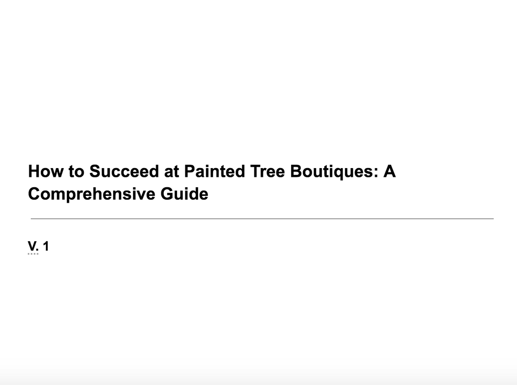 How to Succeed at Painted Tree Boutiques: A Comprehensive Guide