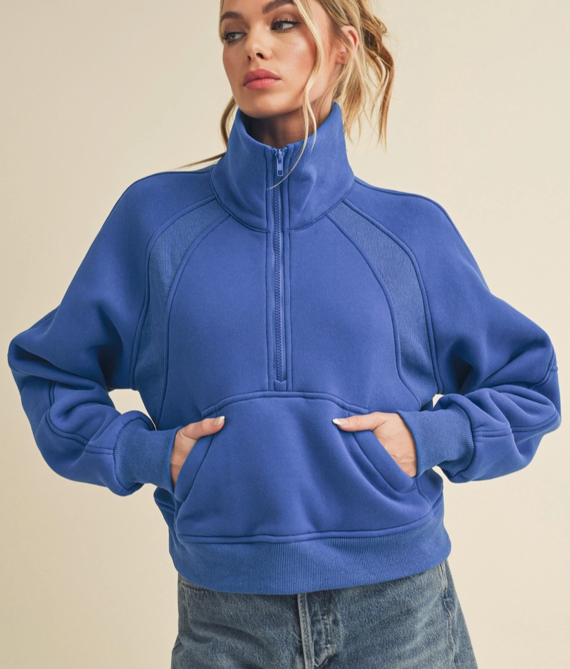 Scuba Half Zip (Royal)