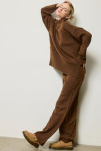 Load image into Gallery viewer, Julie Knit Set Pants (Chocolate)
