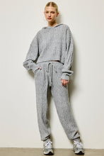 Load image into Gallery viewer, Cable Knit Bliss Set Hoodie (Grey) PREORDER
