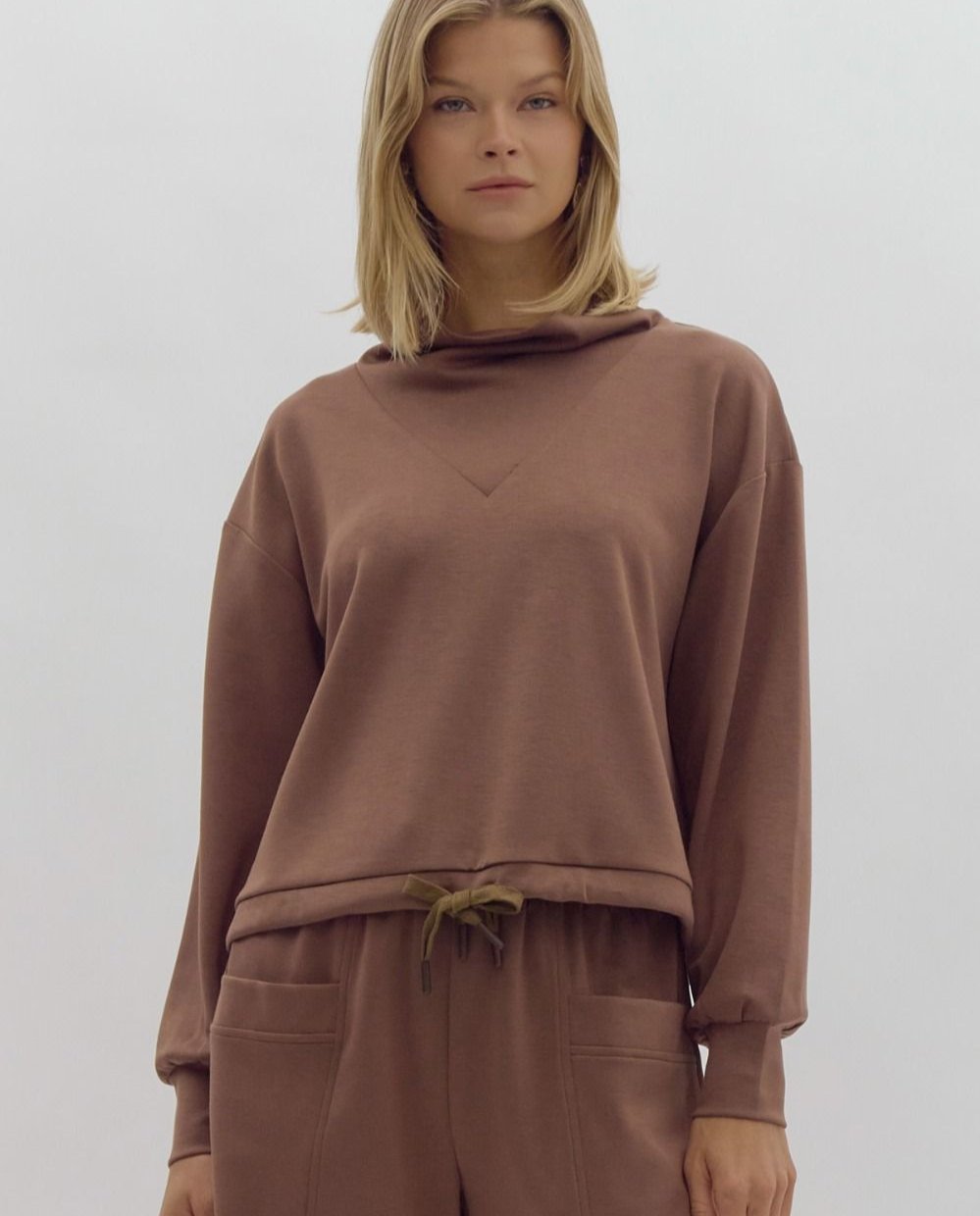 Lounge Pullover (Brown)