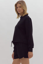 Load image into Gallery viewer, Lounge Pullover (Black)
