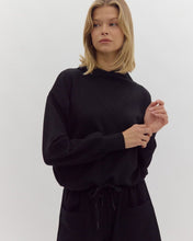 Load image into Gallery viewer, Lounge Pullover (Black)
