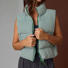 Load image into Gallery viewer, Gingham Vest (Green)
