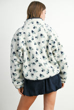 Load image into Gallery viewer, Blue Floral Fleece
