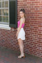 Load image into Gallery viewer, Linen Strapless Top (Hot Pink)
