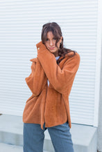 Load image into Gallery viewer, Camel Oversized Mink Jacket
