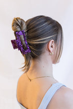 Load image into Gallery viewer, Jumbo Claw Hair Clip (Purple)
