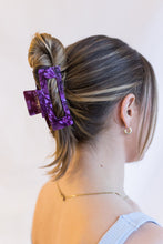 Load image into Gallery viewer, Jumbo Claw Hair Clip (Purple)
