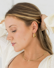 Load image into Gallery viewer, Gold Plated Geometric Earrings
