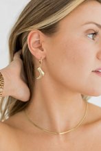 Load image into Gallery viewer, Gold Cowboy Boot + Hat Earrings
